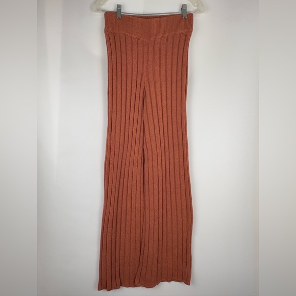 Free People Imogene Sweater Set In Salmon Rust - Picture 10 of 15